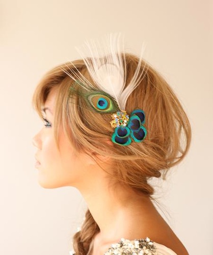 FEATHER HEADPIECE AVANI