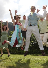 hair on wedding day 2