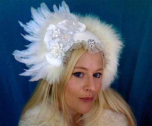 Plummed serpent winter headdress