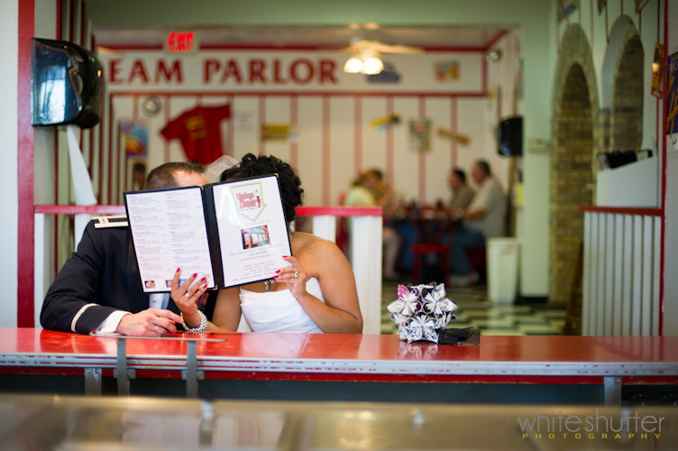 Wedding vows that include ice cream, sweet promises and... beating