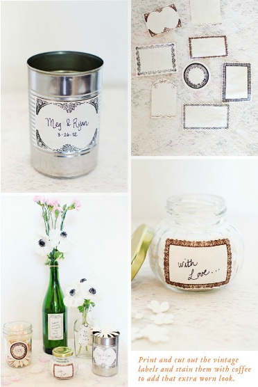shop ruche vintage jar favors