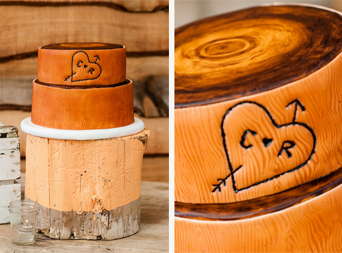 log-wedding-cake