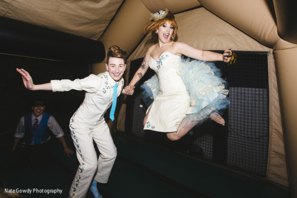 Kitten and Lou's drag king weds burlesque queen extravaganza • Offbeat ...