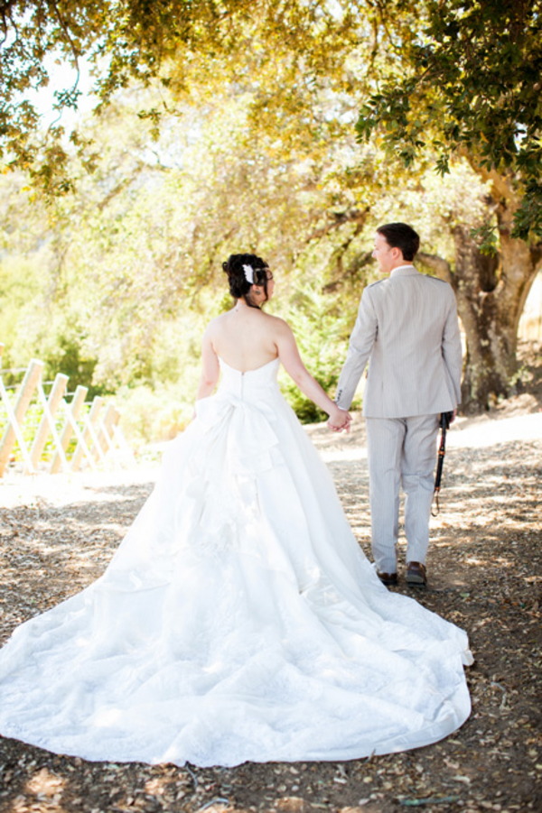 bride groom long dress - A costume wedding with winged shoes, fist bumps, and an Indiana Jones groom bride groom long dress