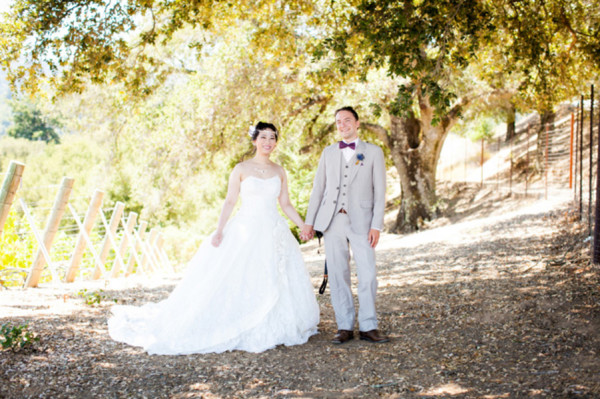bride groom outside - A costume wedding with winged shoes, fist bumps, and an Indiana Jones groom bride groom outside