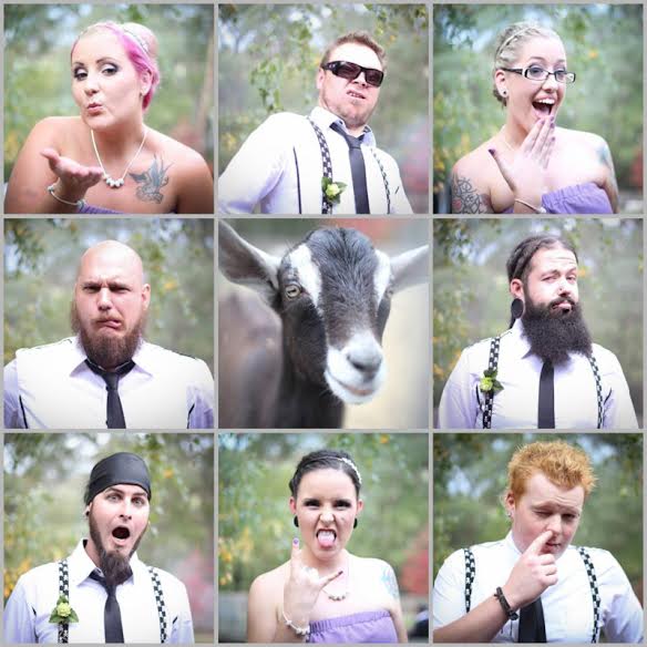 wedding party goat