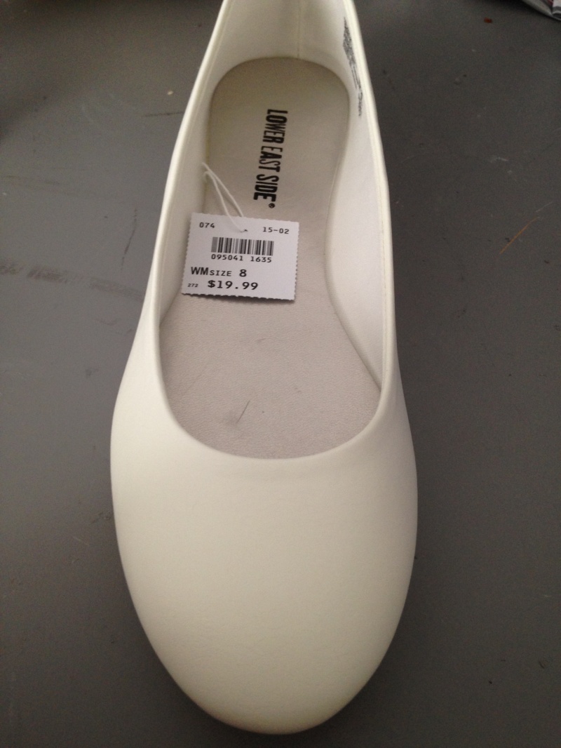 DIY painted TARDIS shoes 1