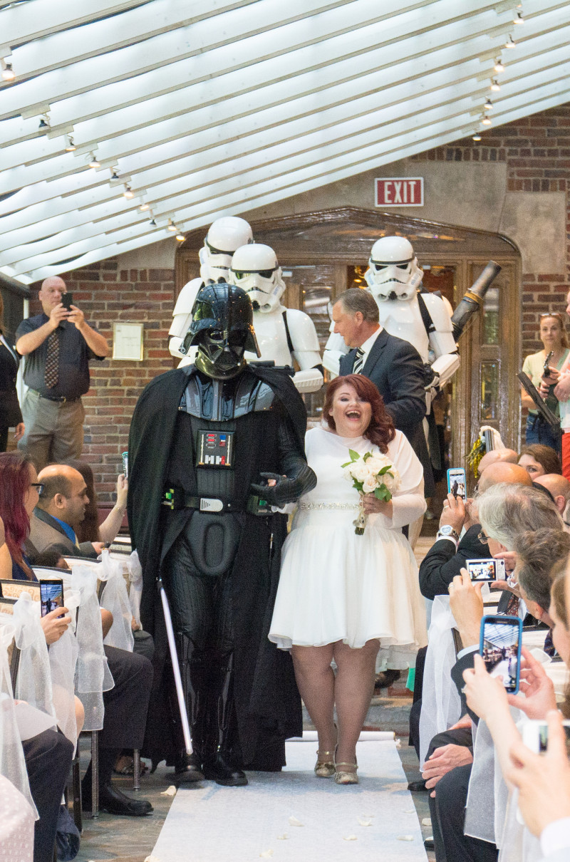 Star Wars wedding @offbeatbride
