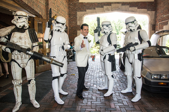 Star Wars wedding @offbeatbride