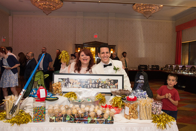 Star Wars wedding @offbeatbride