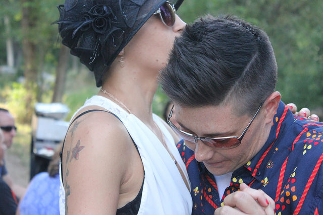 Reception picnic on @offbeatbride