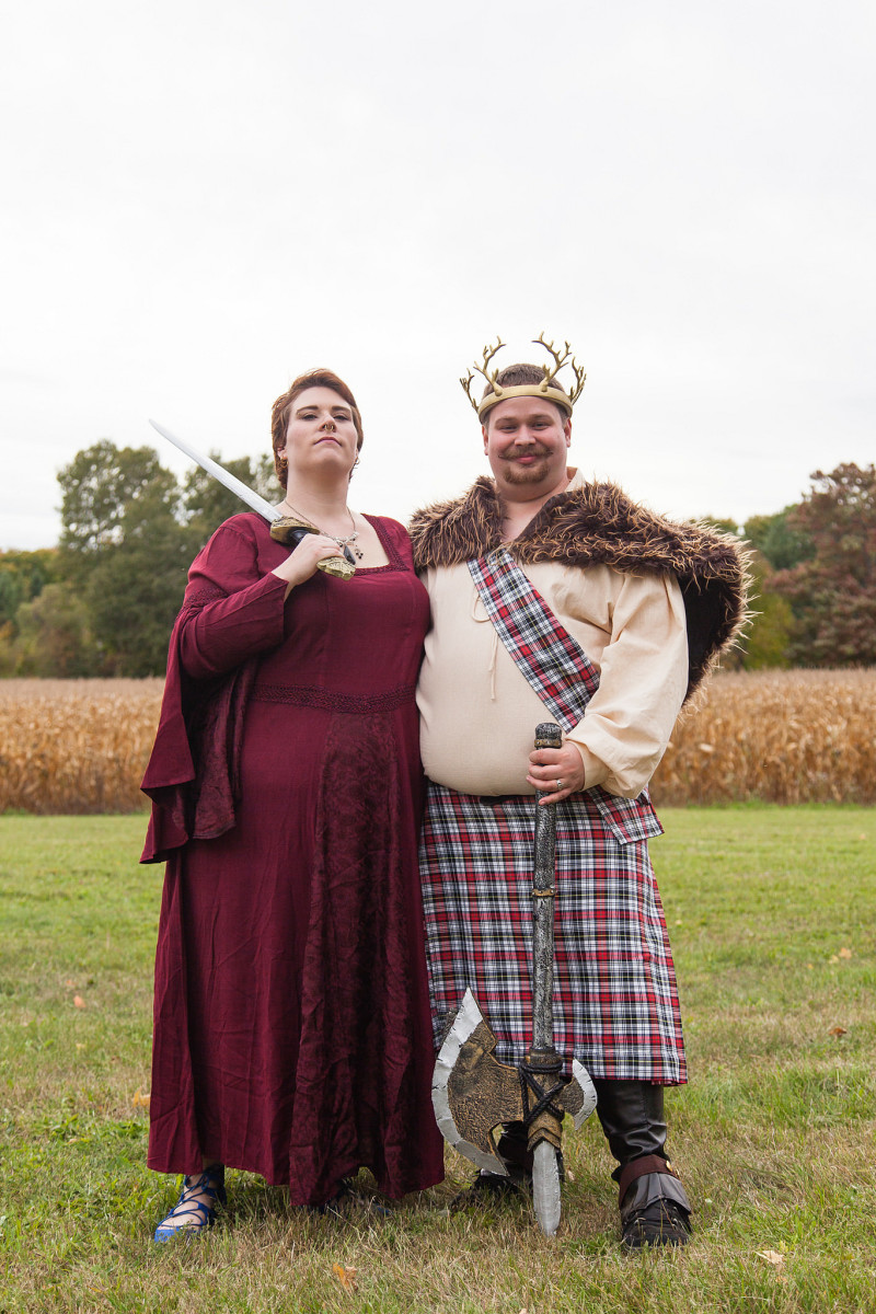 Medieval wedding as seen on @offbeatbride