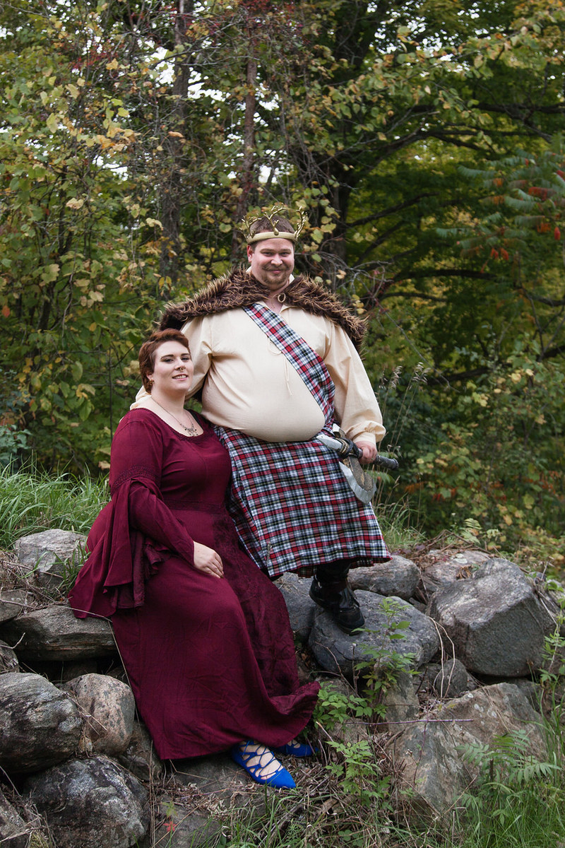 Medieval wedding as seen on @offbeatbride