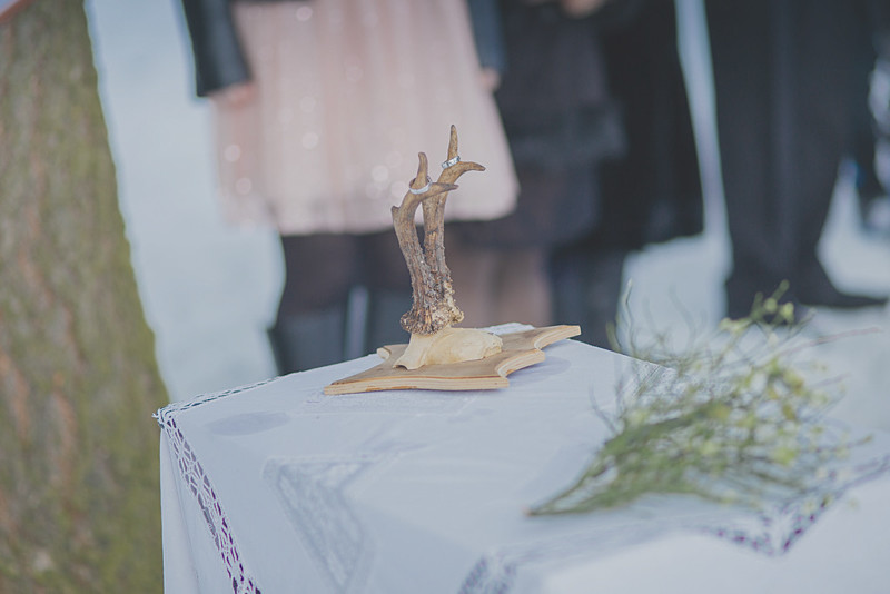 Ceremony at Czech Republic wedding as seen on @offbeatbride