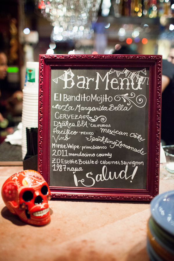 Dia de los Muertos wedding as seen on @offbeatbride