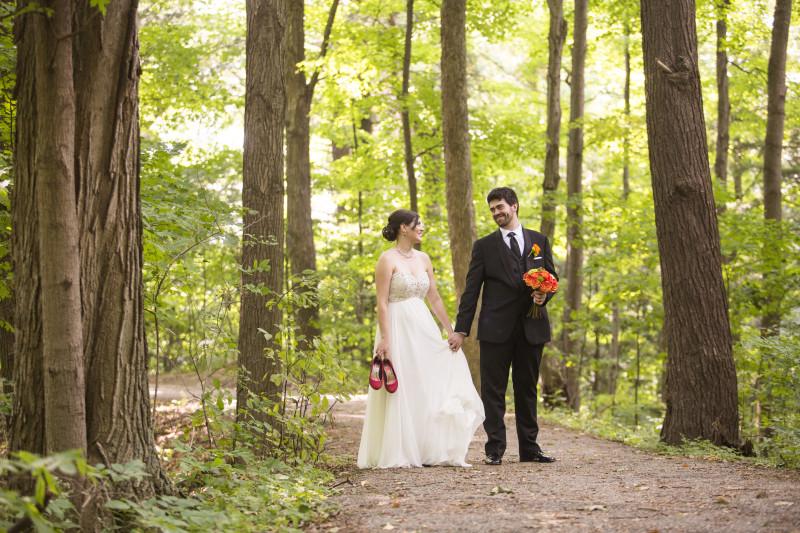 Battlestar Galactica meets forest wedding as seen on @offbeatbride