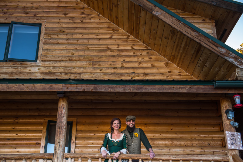 Colorado fantasy wedding as seen on @offbeatbride