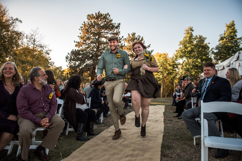 Colorado fantasy wedding as seen on @offbeatbride