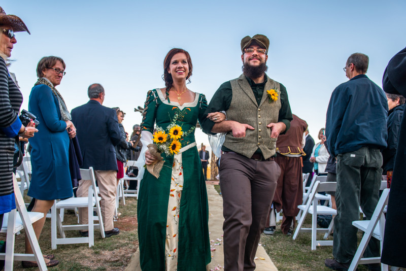 Colorado fantasy wedding as seen on @offbeatbride