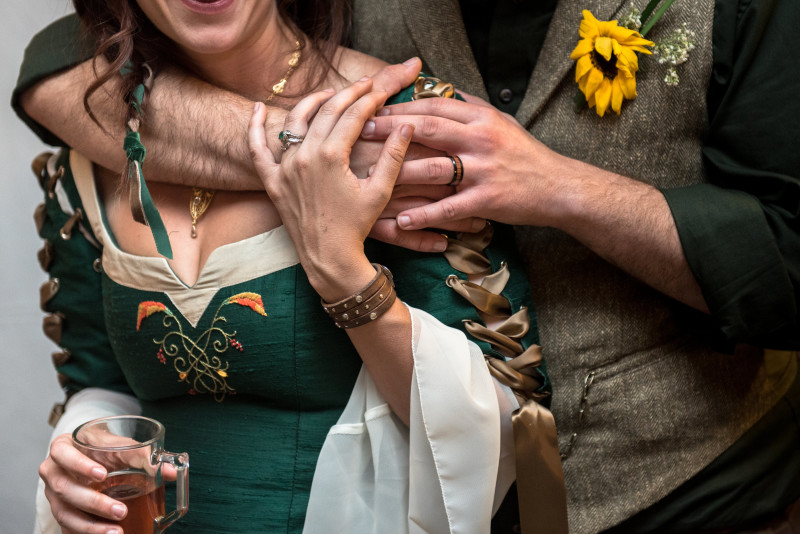 Colorado fantasy wedding as seen on @offbeatbride