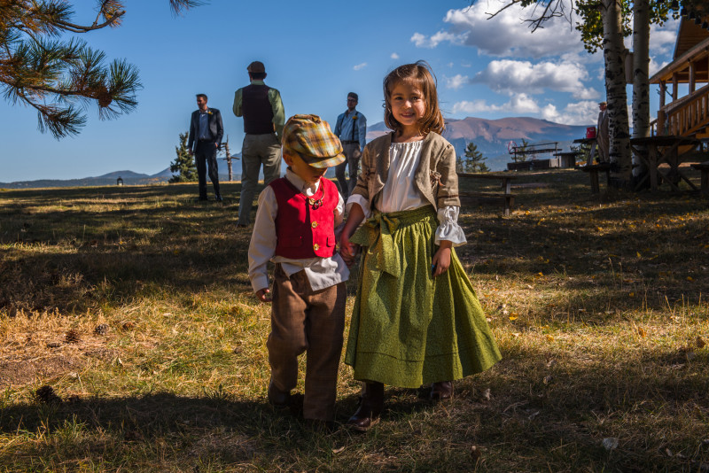 Colorado fantasy wedding as seen on @offbeatbride