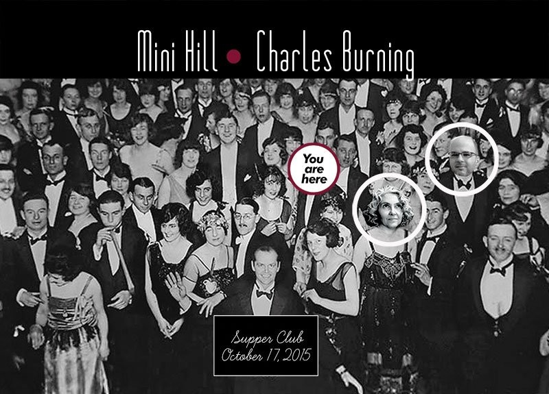 The Shining wedding invitation front