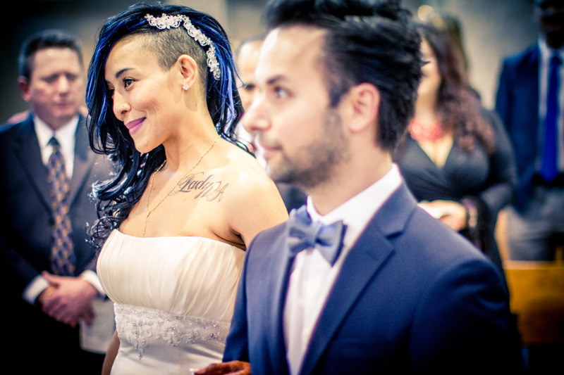 Love Exiles wedding as seen on @offbeatbride