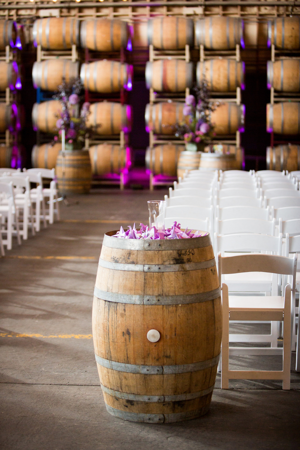 California winery wedding as seen on @offbeatbride