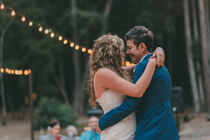Rustic redwoods wedding as seen on @offbeatbride