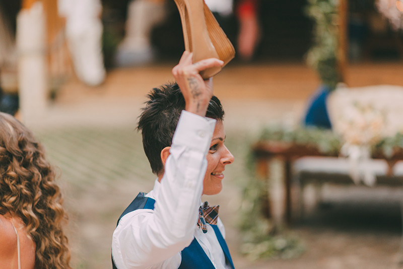 Rustic redwoods wedding as seen on @offbeatbride
