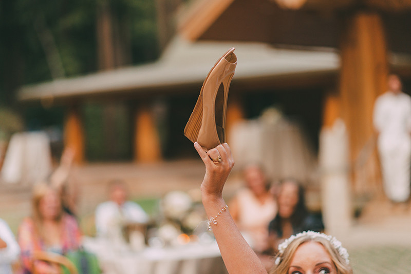 Rustic redwoods wedding as seen on @offbeatbride