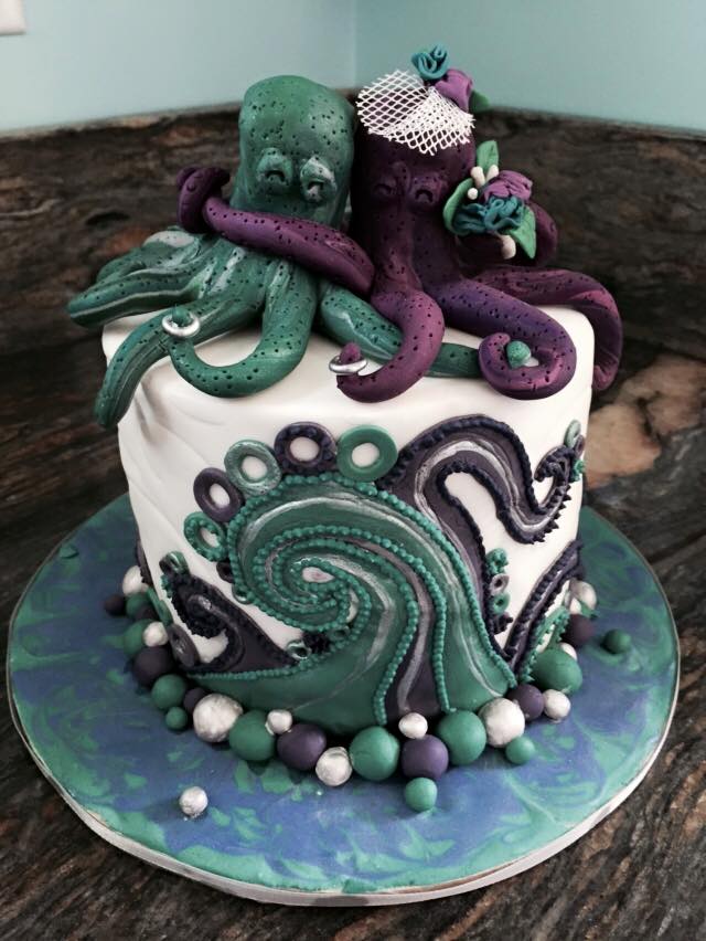 A polyamorous elopement at a lakeside bungalow