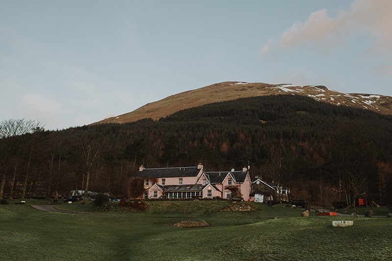 Winter elopement in Scotland as seen on @offbeatbride #weddings #scotland #bohemian