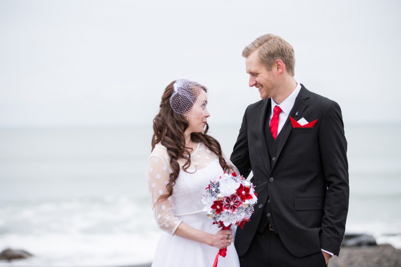 Whovian winter wedding