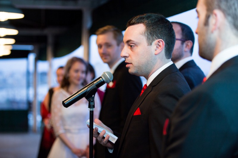 Whovian winter wedding