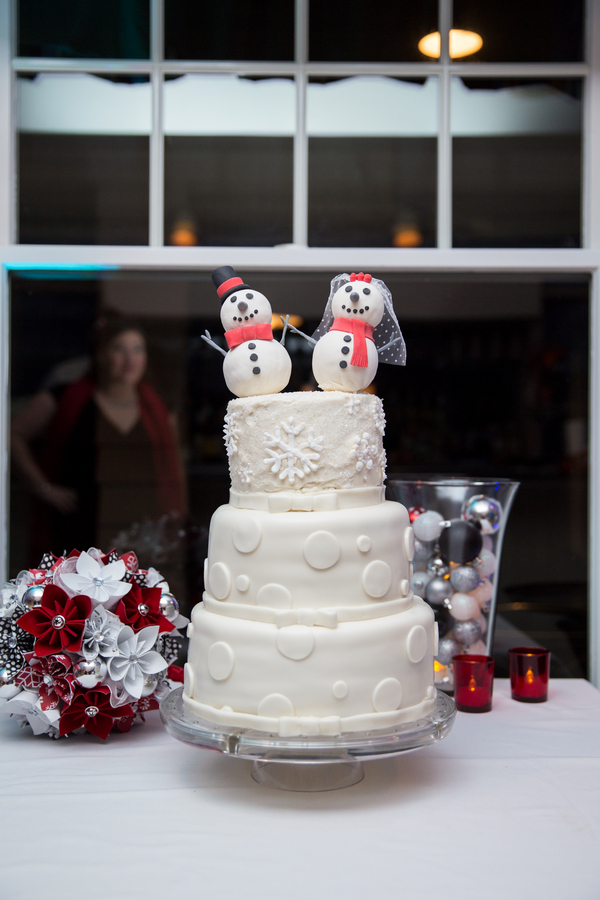 Whovian winter wedding