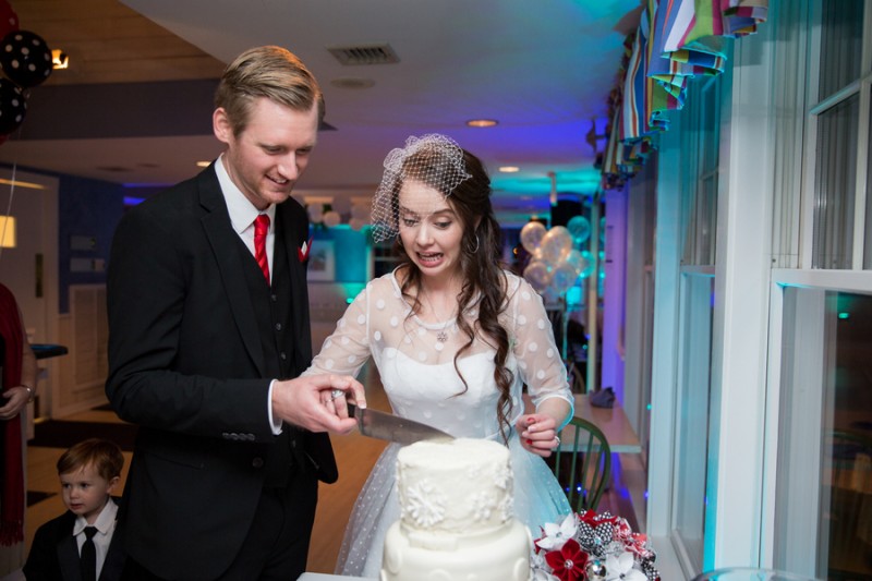 Whovian winter wedding