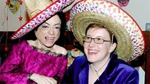 Liz Carr wedding as seen on @offbeatbride