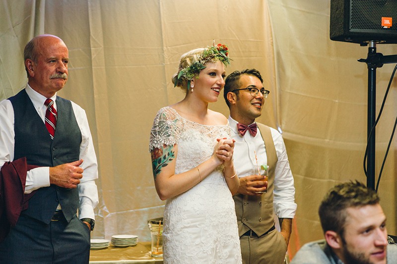 Latin American fiesta wedding as seen on @offbeatbride