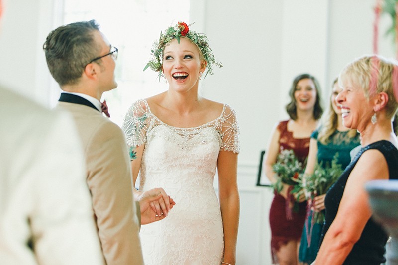 Latin American fiesta wedding as seen on @offbeatbride