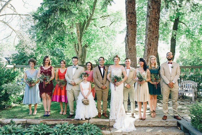 Latin American fiesta wedding as seen on @offbeatbride