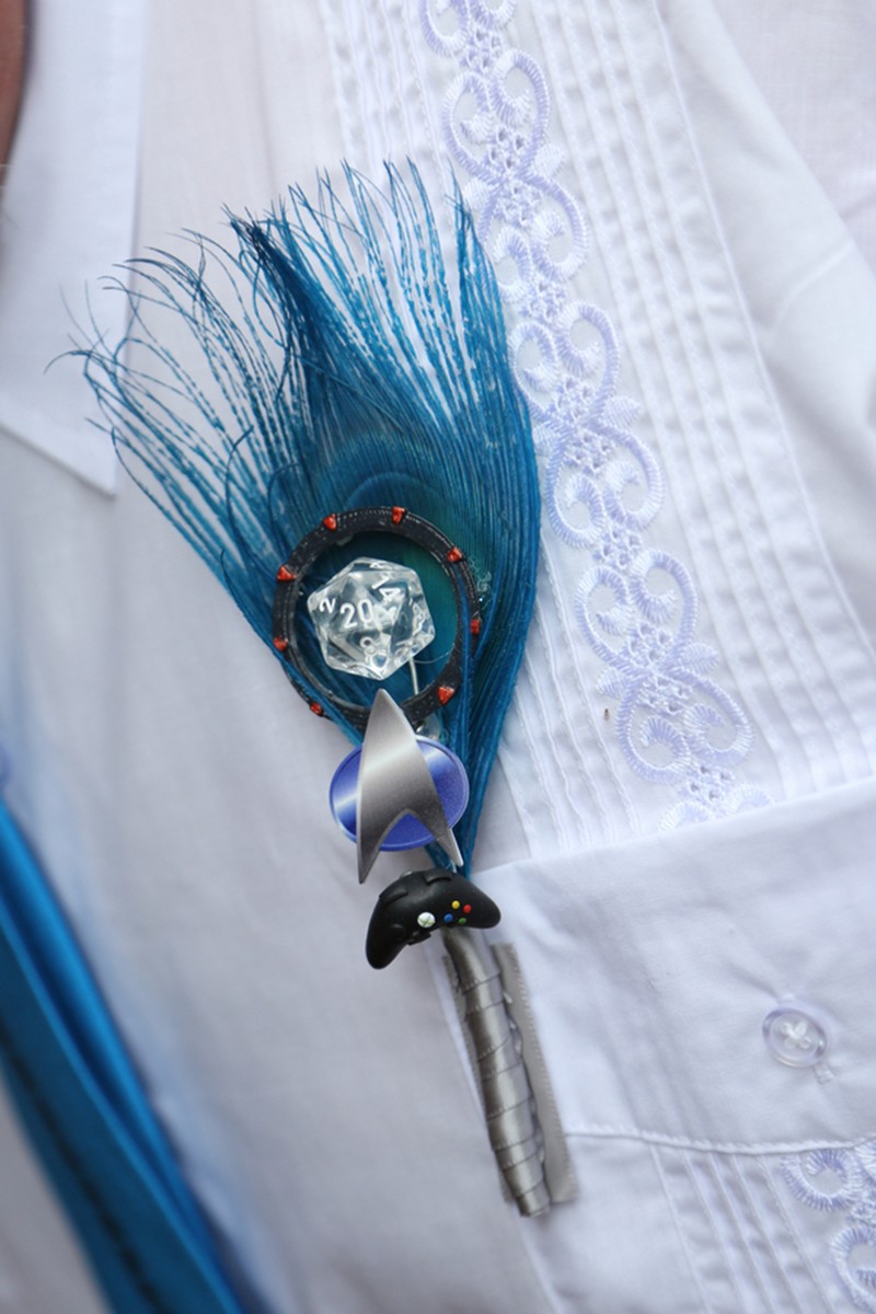 Video game-themed wedding