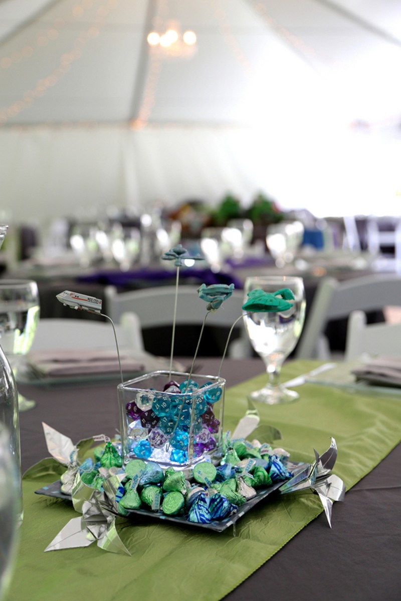 Geeky wedding as seen on @offbeatbride