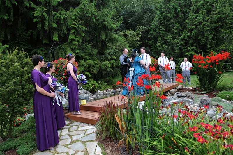 Video game-themed wedding