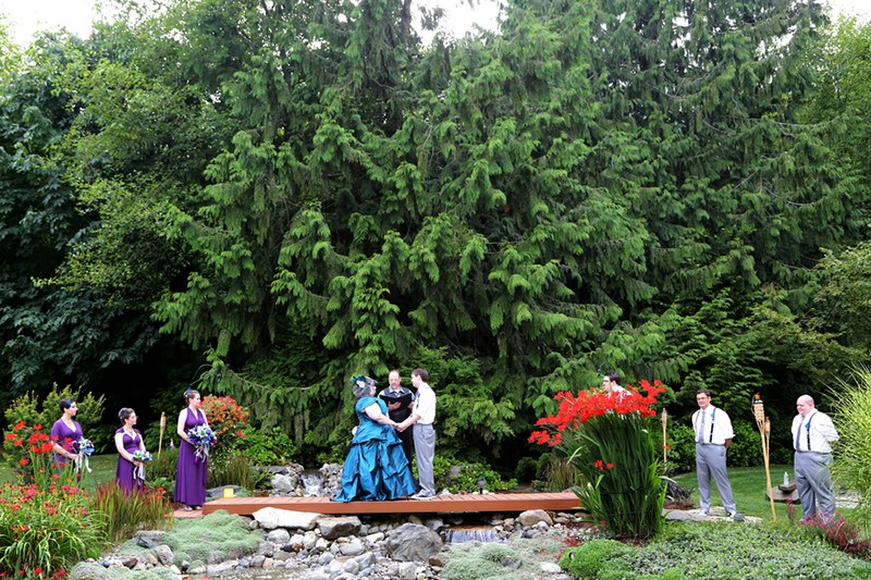 Video game-themed wedding