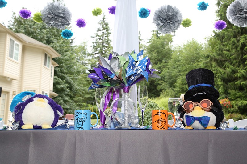 Geeky wedding as seen on @offbeatbride