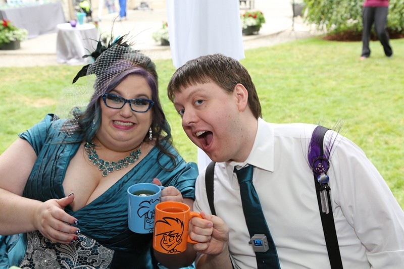 Geeky wedding as seen on @offbeatbride