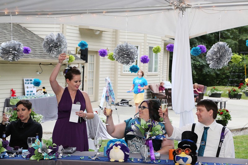 Geeky wedding as seen on @offbeatbride