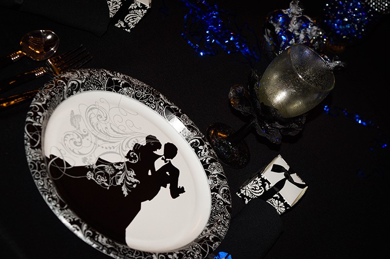 Goth fantasy wedding as seen on @offbeatbride