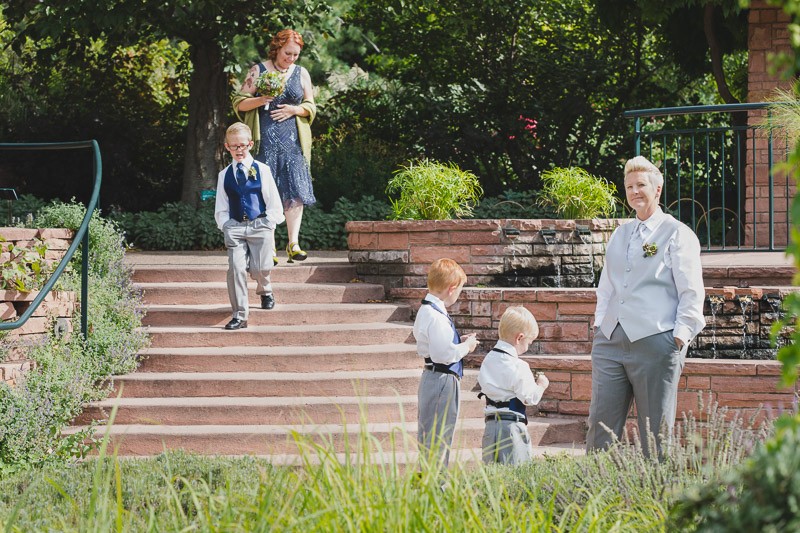 Garden wedding after 20 years as seen on @offbeatbride